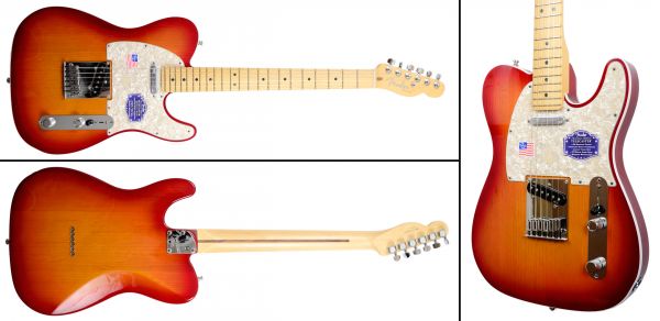 GUITARRA TELECASTER COM O CASE.